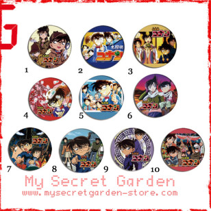 Detective Conan ( Case Closed ) 名探偵コナン Anime Pinback Button Badge Set 1a or 1b ( or Hair Ties / 4.4 cm Badge / Magnet / Keychain Set )